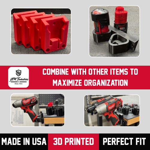 Milwaukee M18 Tool & Battery Holder