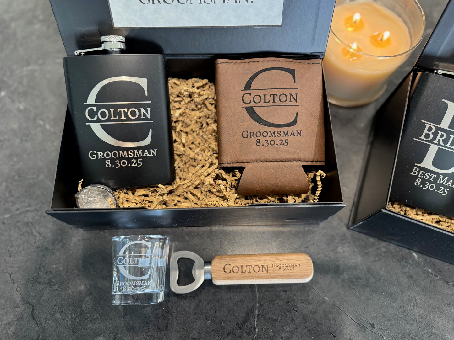Groomsmen Proposal Box- Customizable