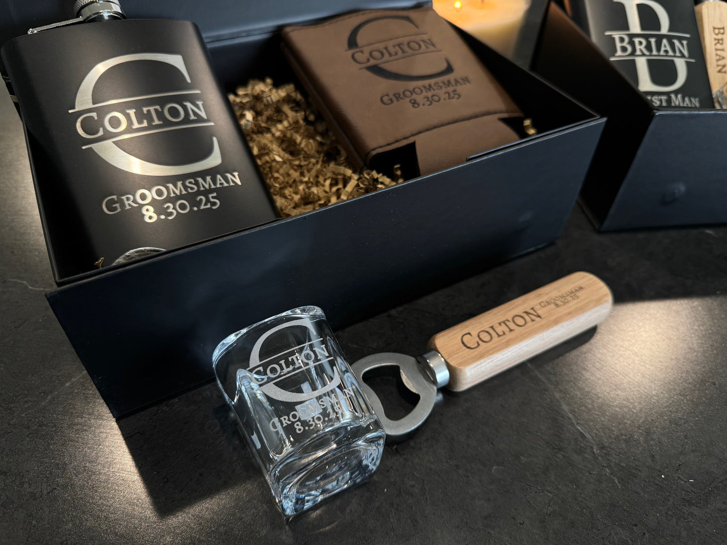 Groomsmen Proposal Box- Customizable