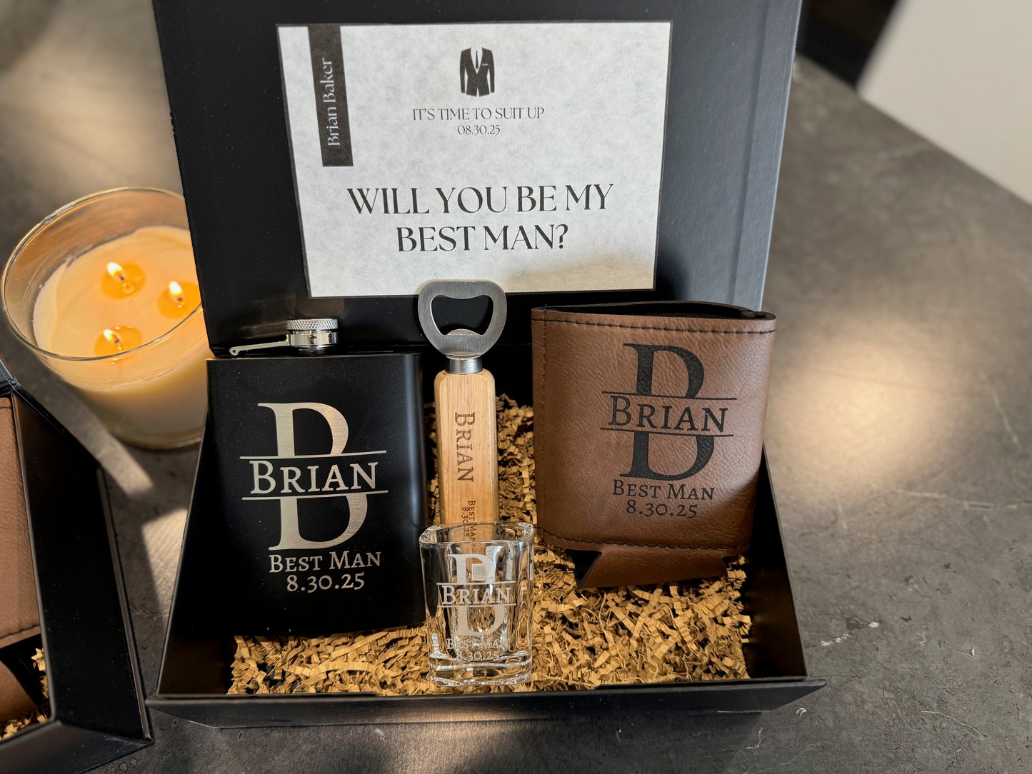 Groomsmen Proposal Box- Customizable