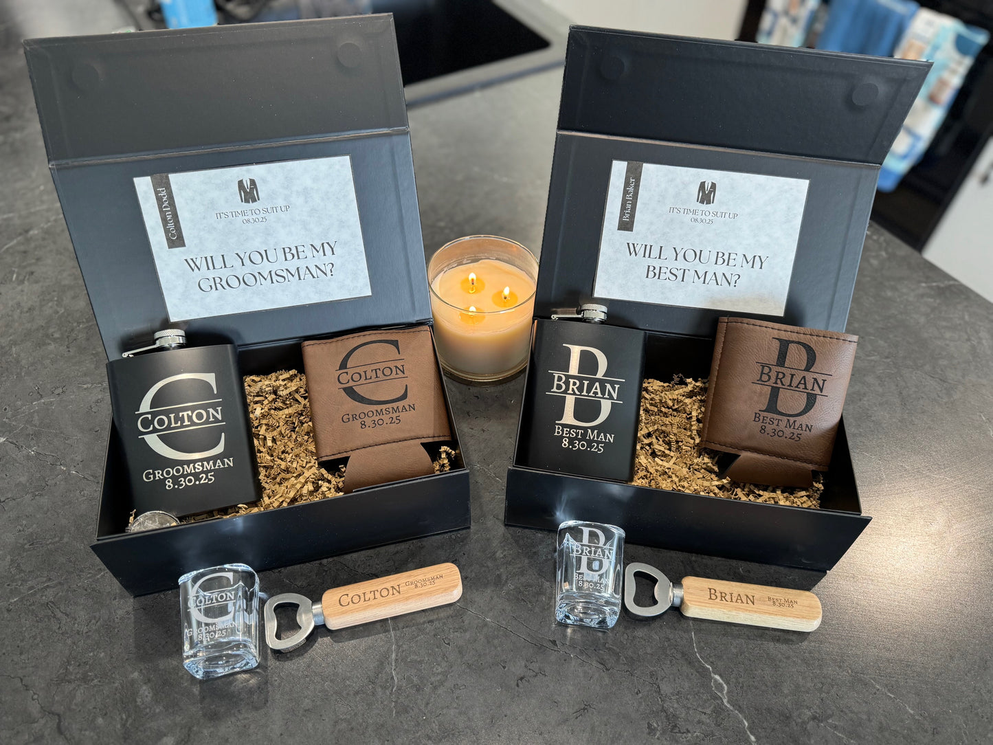 Groomsmen Proposal Box- Customizable