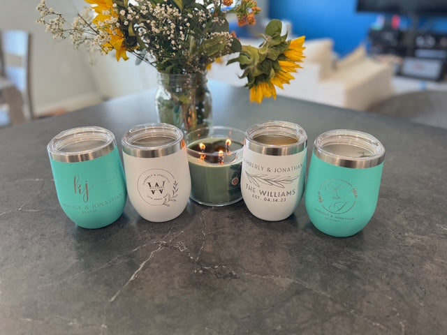 Personalized Wine Tumbler- Custom Engraved Gifts