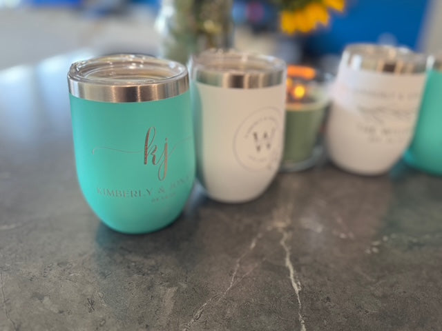 Personalized Wine Tumbler- Custom Engraved Gifts