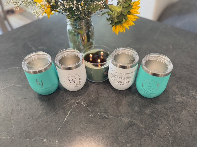 Personalized Wine Tumbler- Custom Engraved Gifts