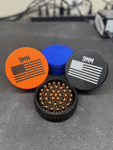 9mm Ammo Holder- 3D Printed Stackable Organizer