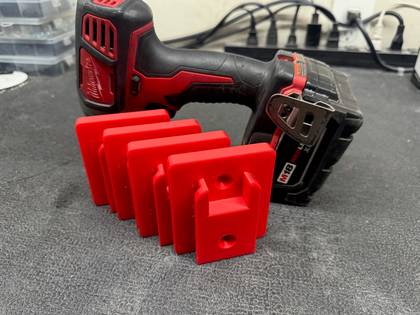 Milwaukee Tool Holder M18- 3D Printed Tool Holder