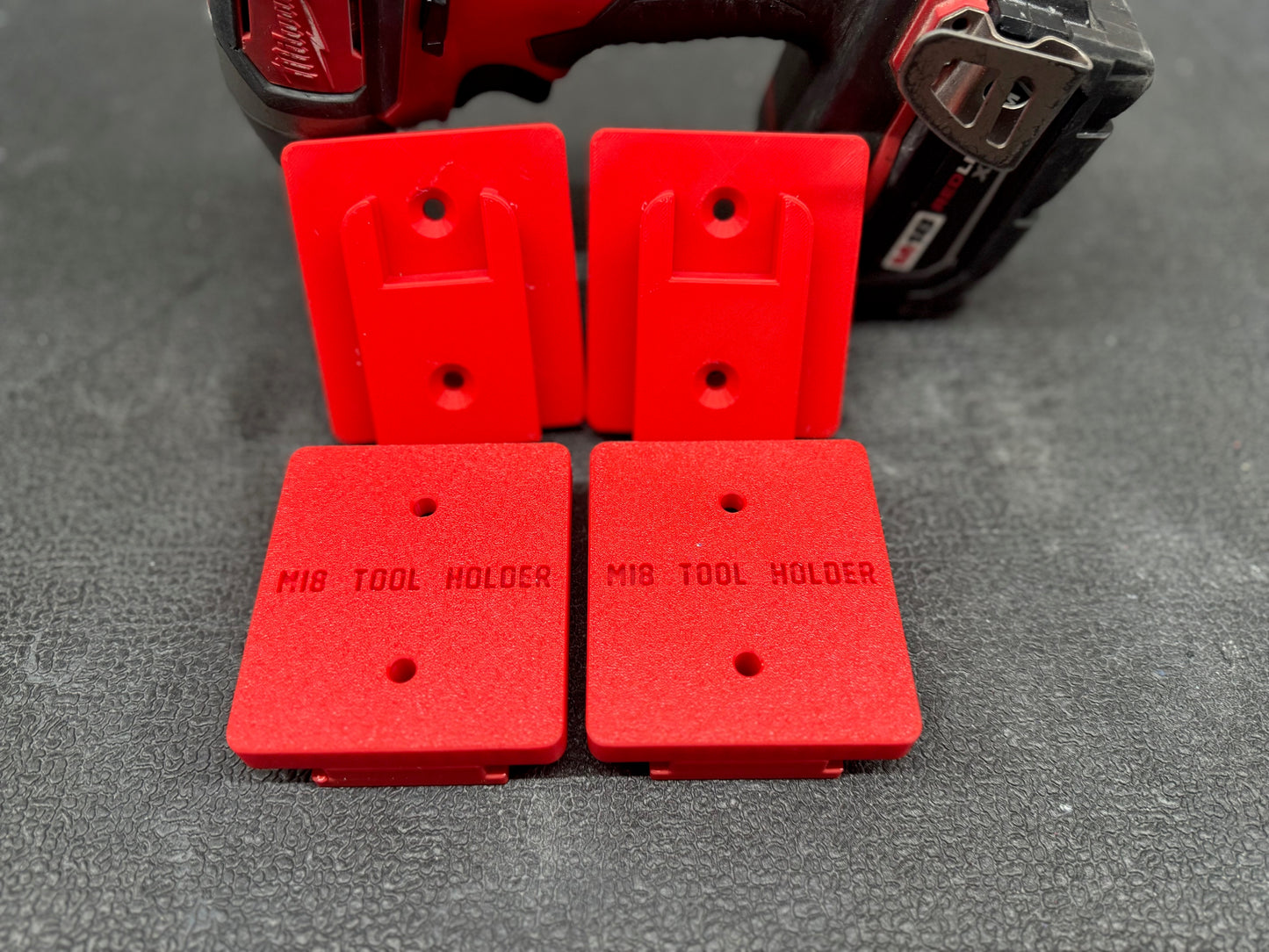 Milwaukee Tool Holder M18- 3D Printed Tool Holder