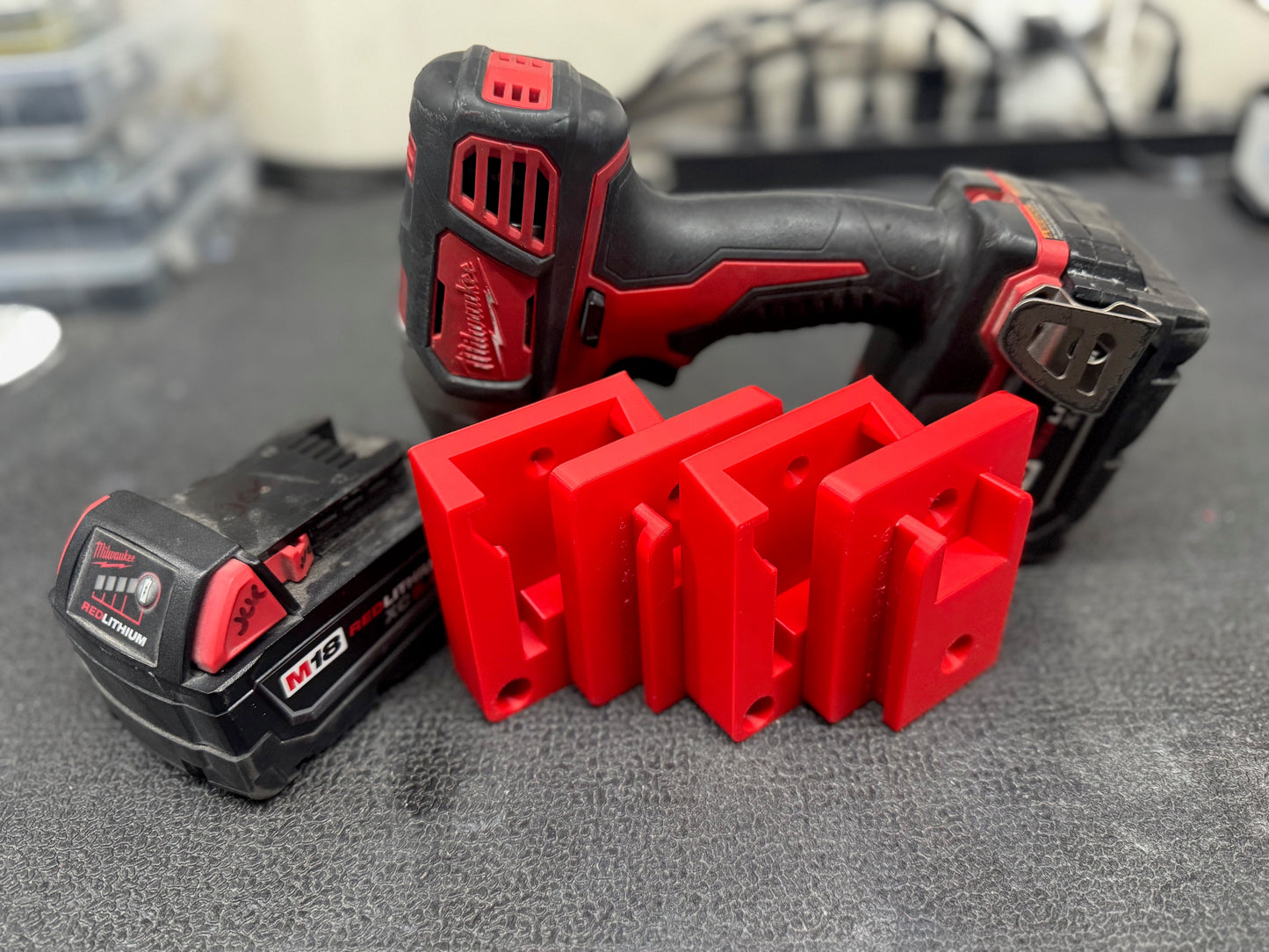 Milwaukee M18 Tool & Battery Holder
