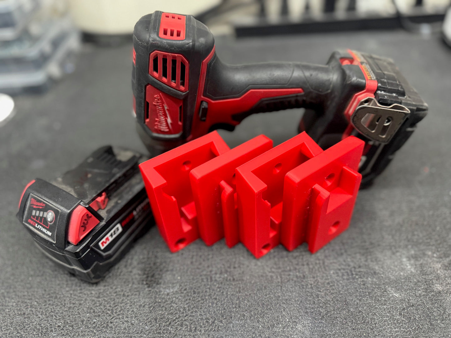 Milwaukee M18 Tool & Battery Holder