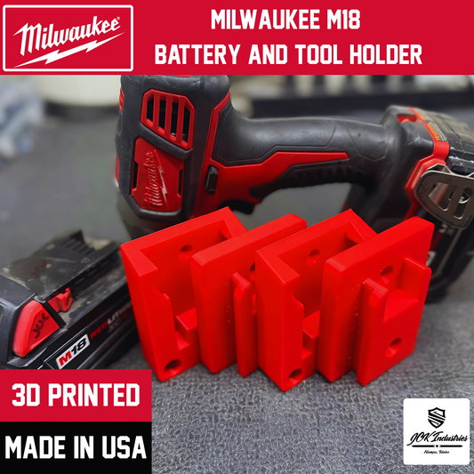 Milwaukee M18 Tool & Battery Holder