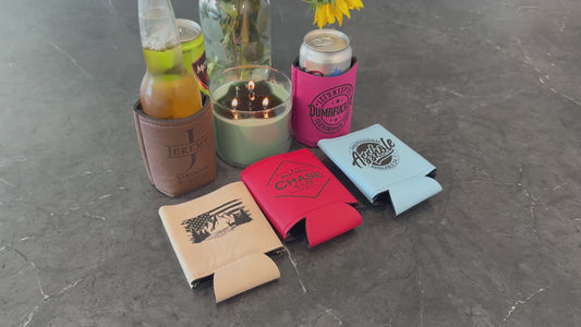 Personalized Drink Koozie- Custom Engraved Gifts