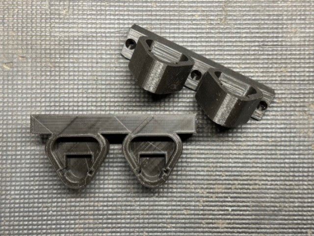 Milwaukee M12 Tool and Battery Mount- 3D Printed Wall Mount