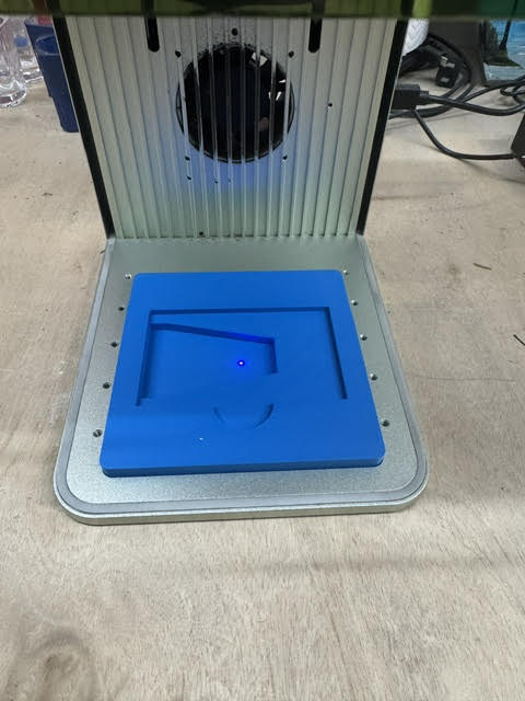 Metal Wallet Laser Jig- xTool F1 3D Printed Jig