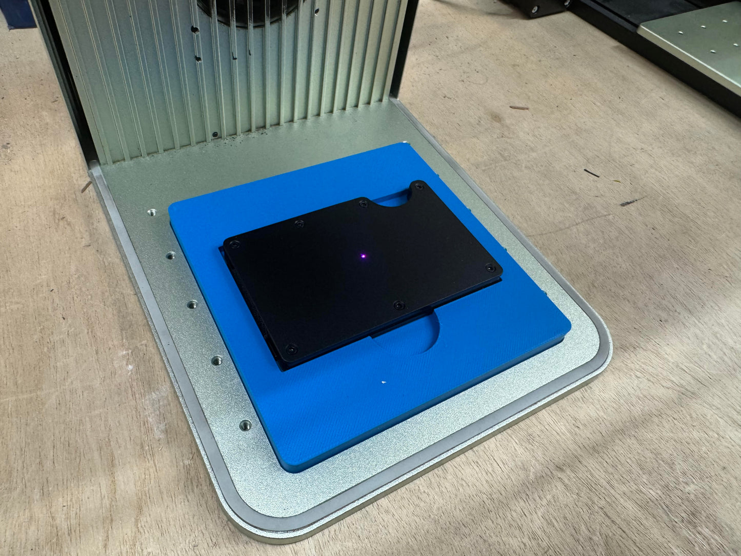 Metal Wallet Laser Jig- xTool F1 3D Printed Jig