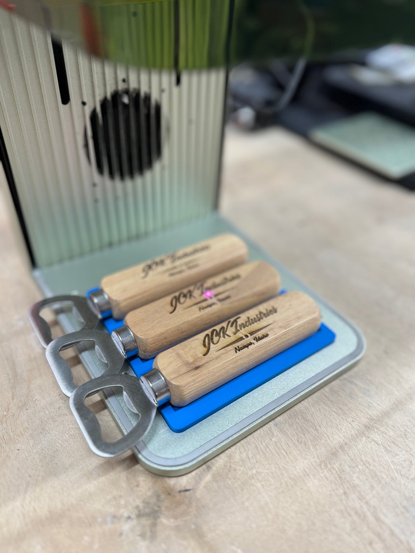 Bottle Opener Jig- xTool F1 3D Printed Jig