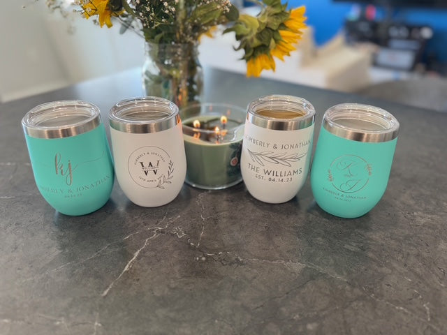 Personalized Wine Tumbler- Custom Engraved Gifts
