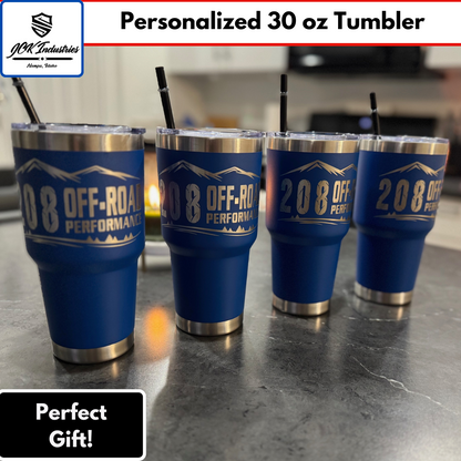 Personalized 30 oz Tumbler- Custom Engraved Gift