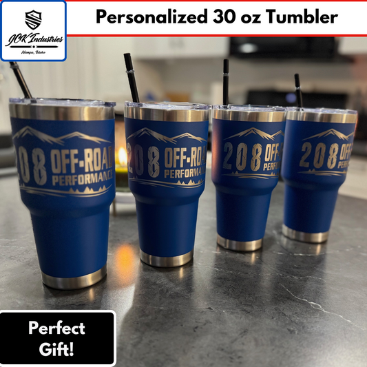 Personalized 30 oz Tumbler- Custom Engraved Gift