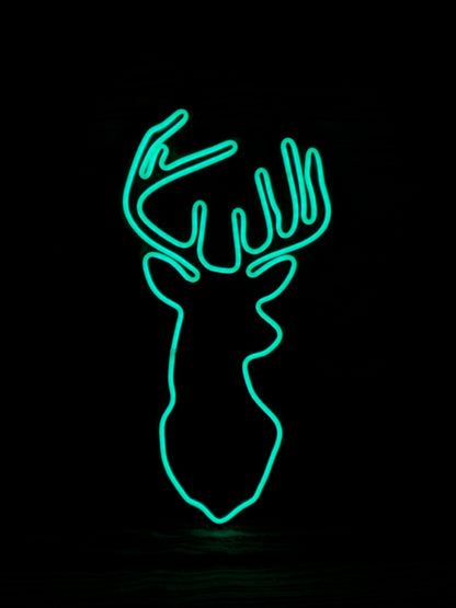 LED Neon Deer Buck Sign