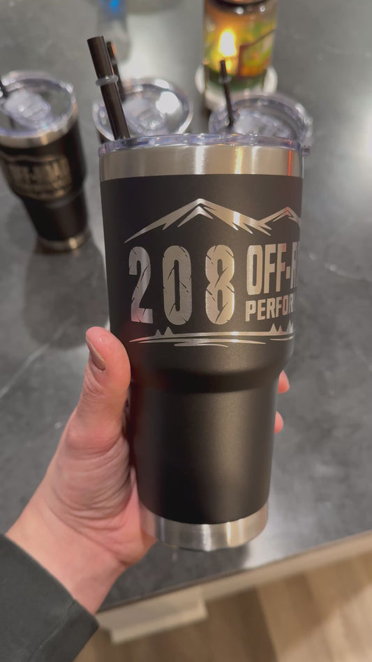 Personalized 30 oz Tumbler- Custom Engraved Gift