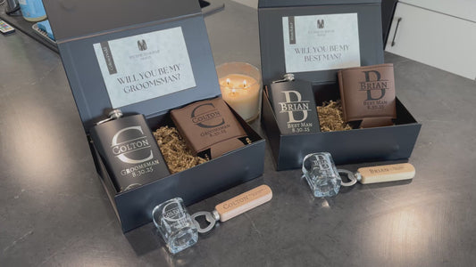 Groomsmen Proposal Box- Customizable