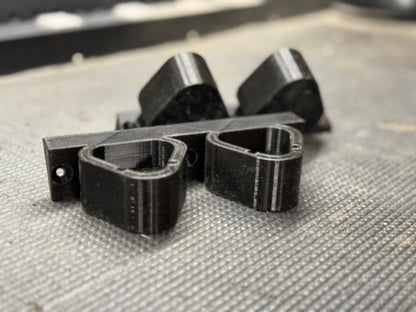 Milwaukee M12 Battery Holder- 3D Printed Wall Mount Battery Holder