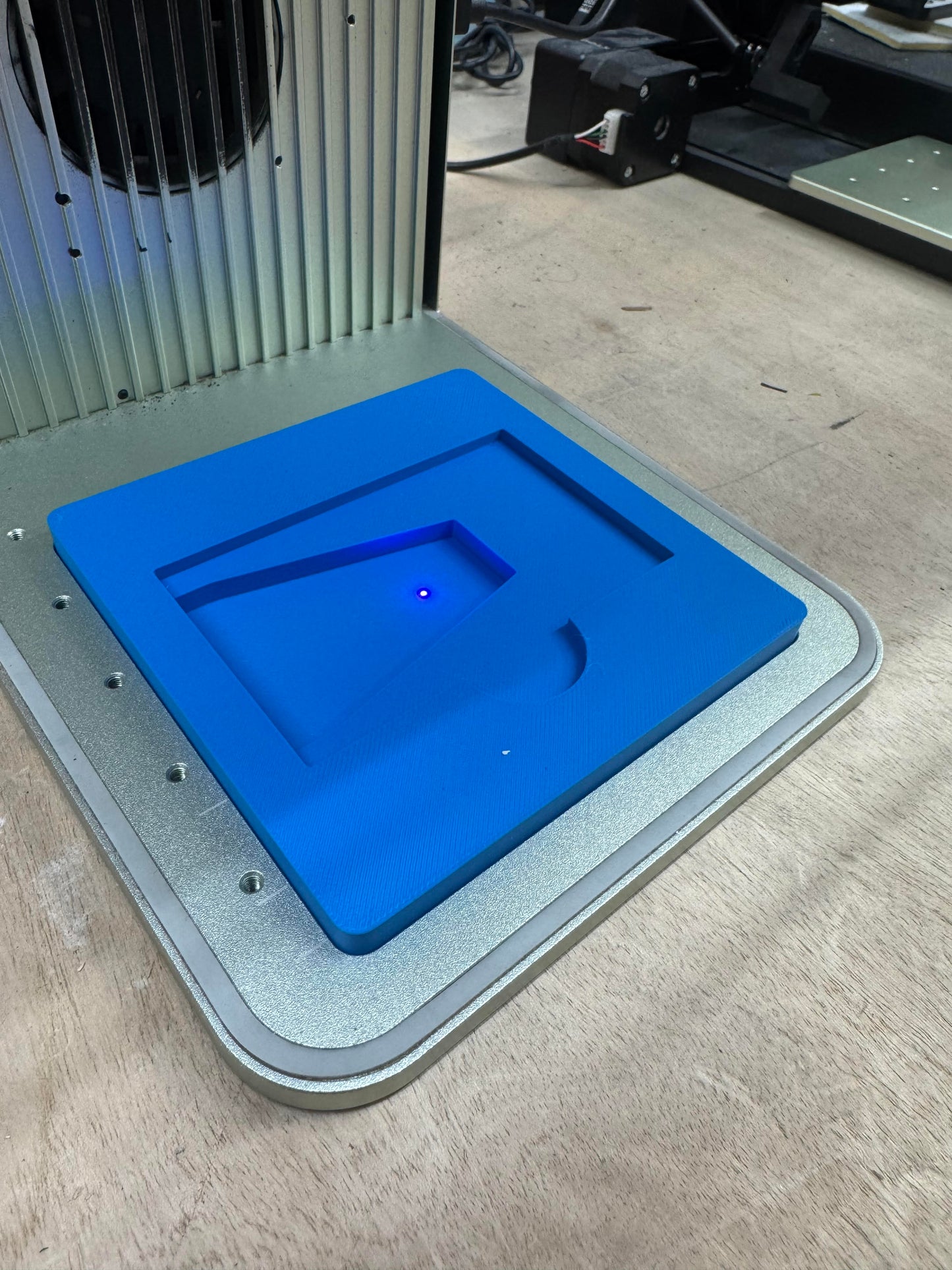 Metal Wallet Laser Jig- xTool F1 3D Printed Jig